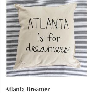 Atlanta dreamer pillow